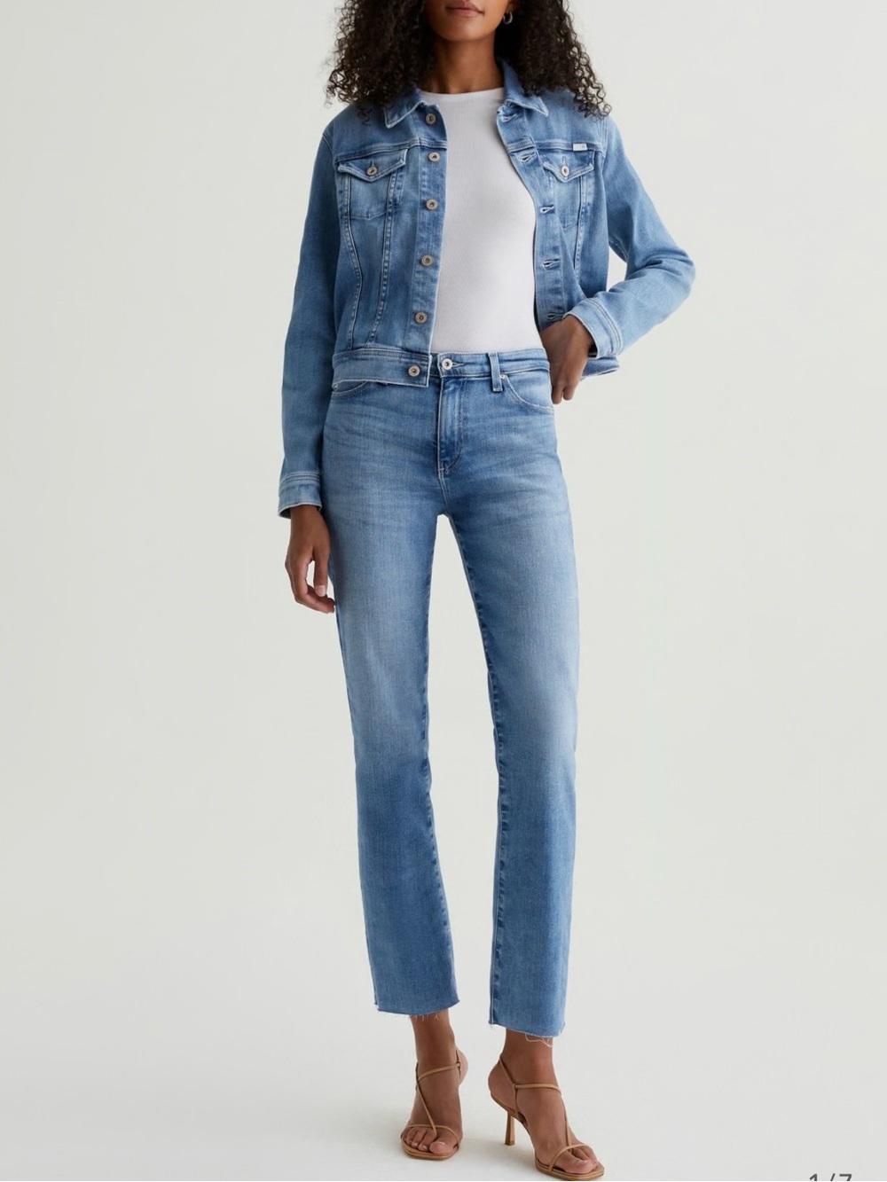 NWT Adriano Goldschmied Mari Slim-Straight Jeans